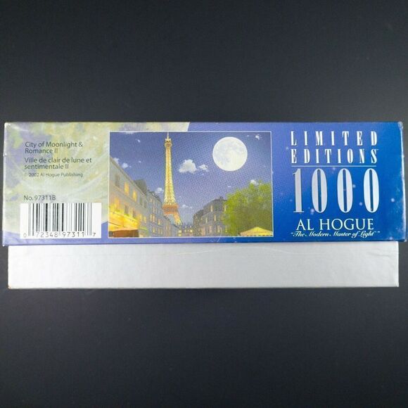 Al Hogue City of Moonlight & Romance II Limited Edition 1000 Piece Puzzle - Picture 4 of 7